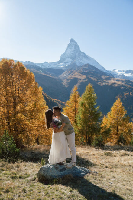 Zermatt couple phootshoot